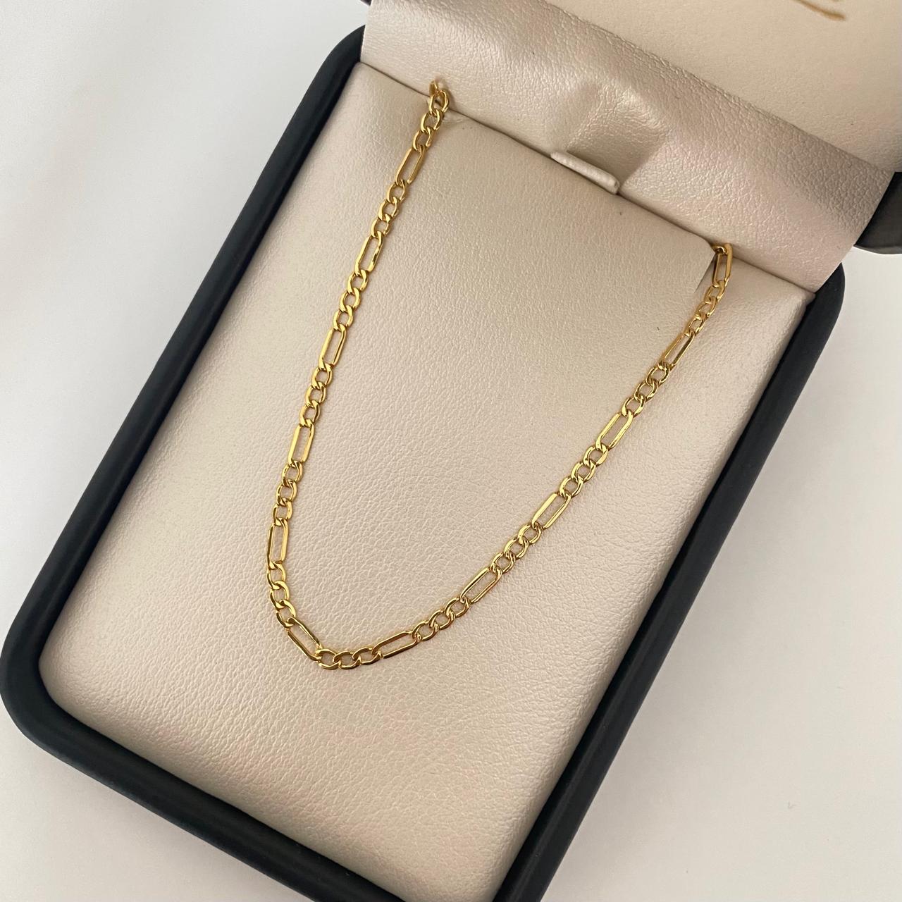 Cadena It 3x1 Oro amarillo 18k 3,05 Gr / 2,4 mm / 60 Cm