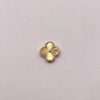 Herraje tambor trebol vc diamantado Oro amarillo 1,1 Gr / 1 Cm