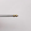 Topos bola lisa 3mm Oro amarillo 18k 0,4 Gr