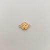 Herraje San benito Oro amarillo 18k 0,45 Gr / 1,5 Cm