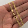 Cadena It China Doble Carril  Oro amarillo 18k +1 / 4,65 Gr / 3,1 mm / 50 Cm