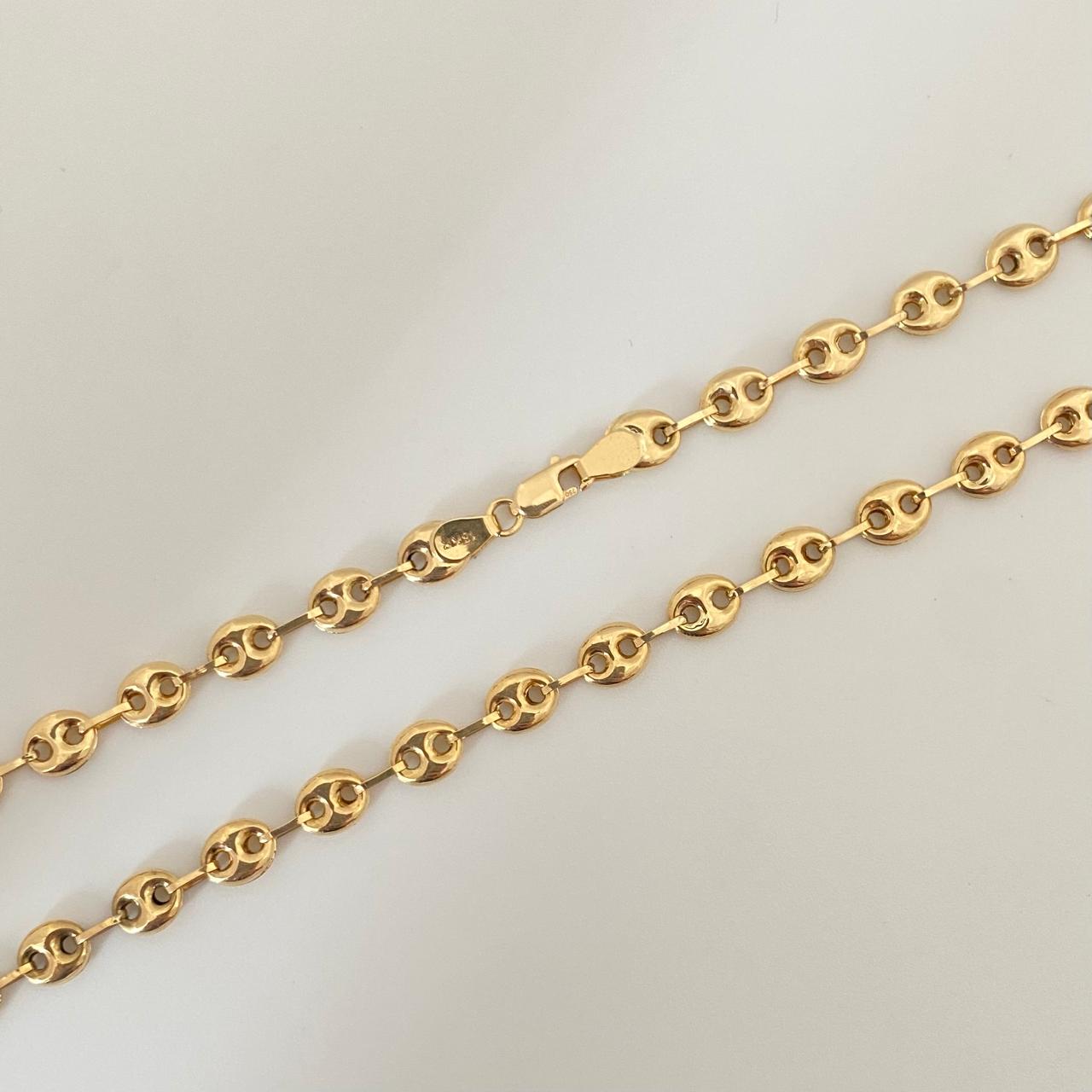 Cadena gc Oro amarillo 18k 10,00 Gr / 5,2 mm / 56,5 Cm Broche 0,40