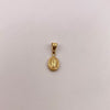 Dije virgen guadalupe Oro amarillo 18k 0,5 Gr / 8,12 mm / 2 Cm