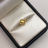 Herraje trebol diamantado Oro amarillo 18k 0,41 Gr / 1,3 Cm