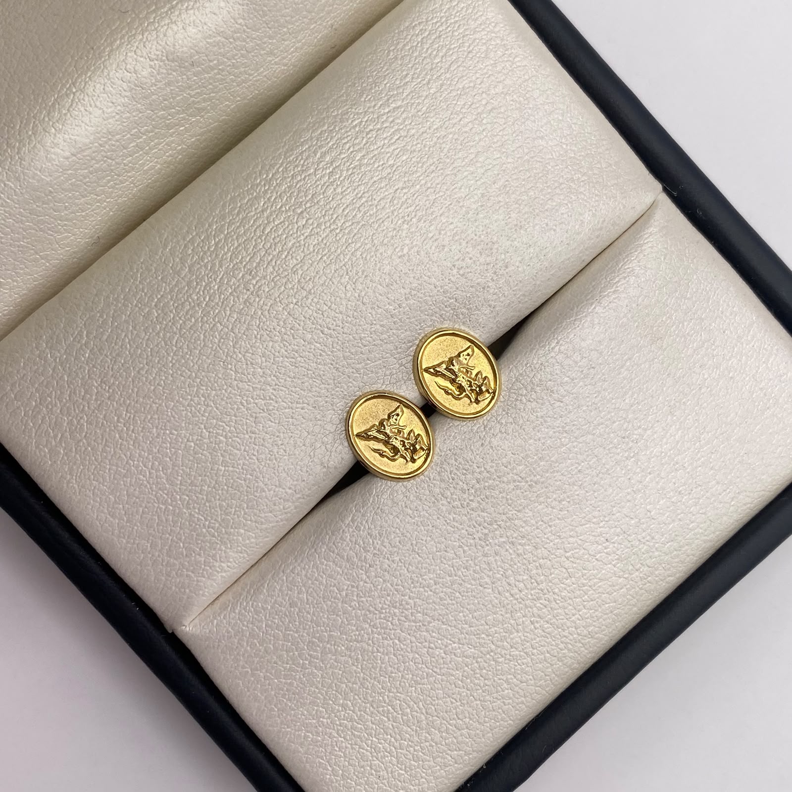 Topos san miguel arcangel Oro amarillo 18k 0,85 Gr / 7,55 mm