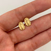 Topos Guadalupe Silueta Oro amarillo 18k 0,75 Gr / 6,8 mm