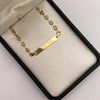 Pulso gc placa Oro amarillo 18k 3,15 Gr / 4,10 mm / 19,5 Cm Broche 0,40