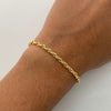 Pulso It Escalera Oro amarillo 18k 1,9 Gr / 2,8 mm / 18,5 Cm