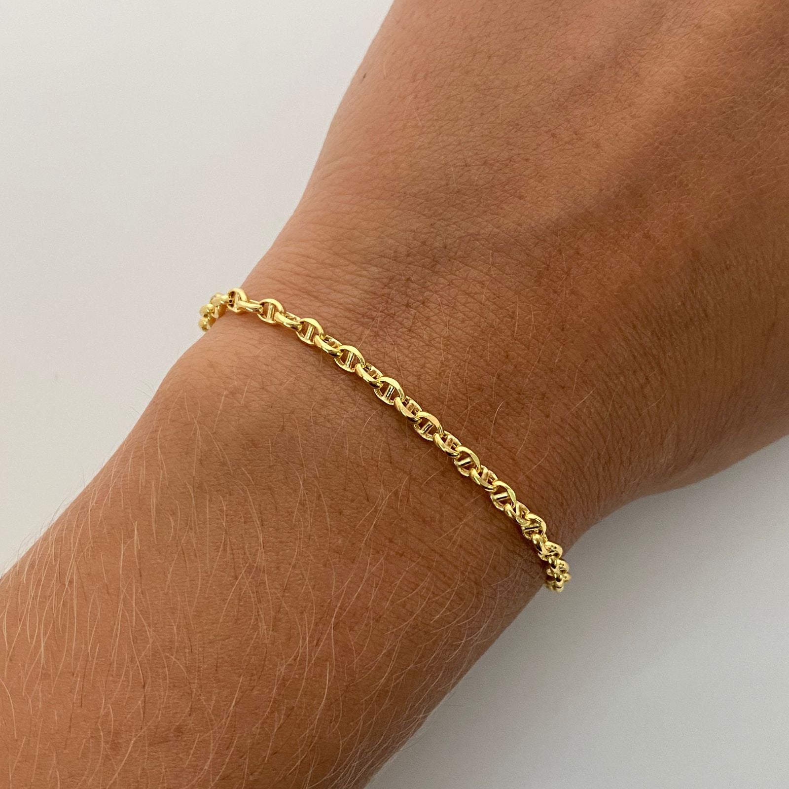 Pulso It Escalera Oro amarillo 18k 1,9 Gr / 2,8 mm / 18,5 Cm
