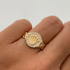 Anillo Corona Rx Casting Oro amarillo 18k / Talla 7 / 4 Gr / 4,6 mm