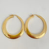 Candonga lisa  Oro amarillo 18k (joya) / 6,5 Gr / 4,5 cm