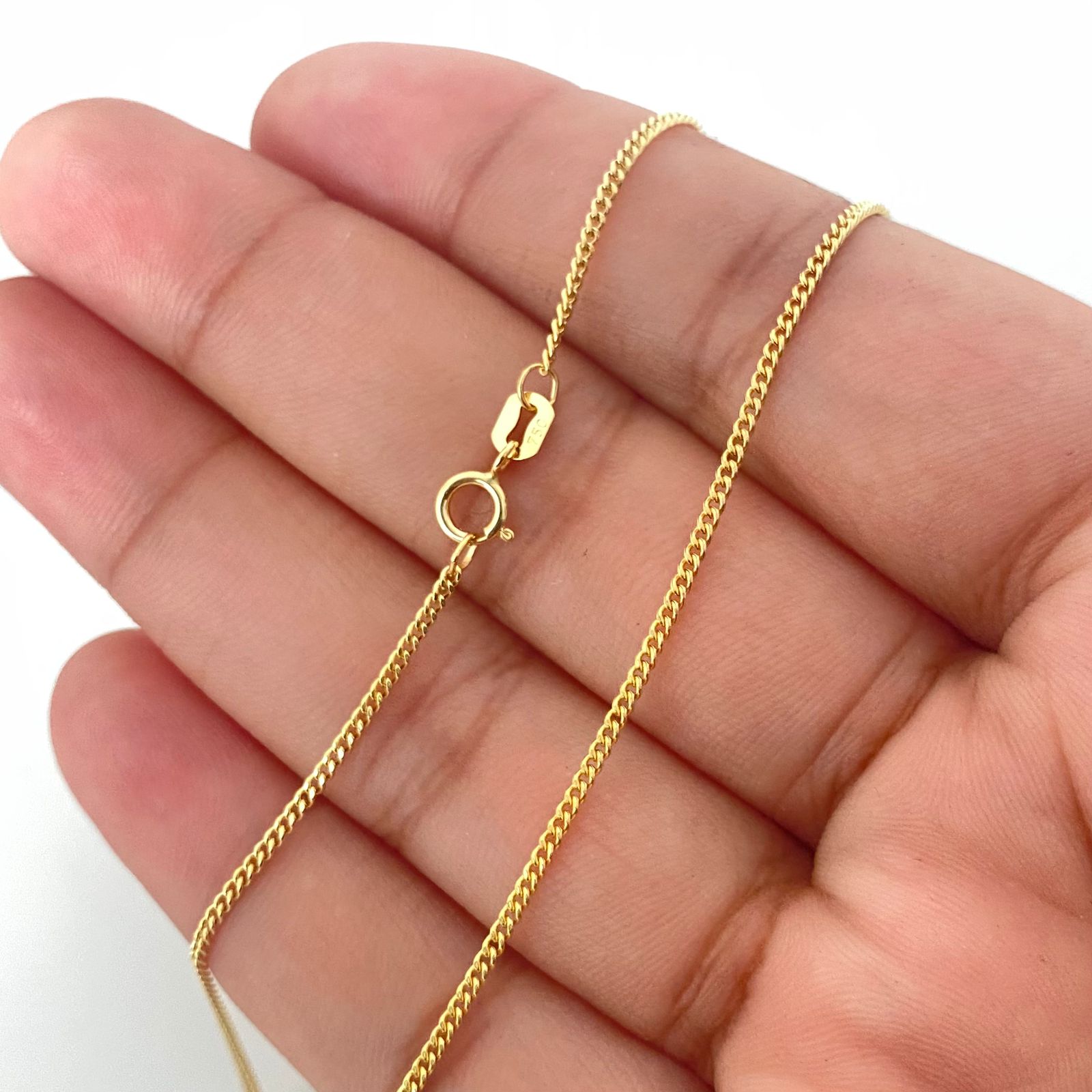 Cadena It mini cubana Oro amarillo 18k 1,95 Gr / 1,35 mm / 50 Cm