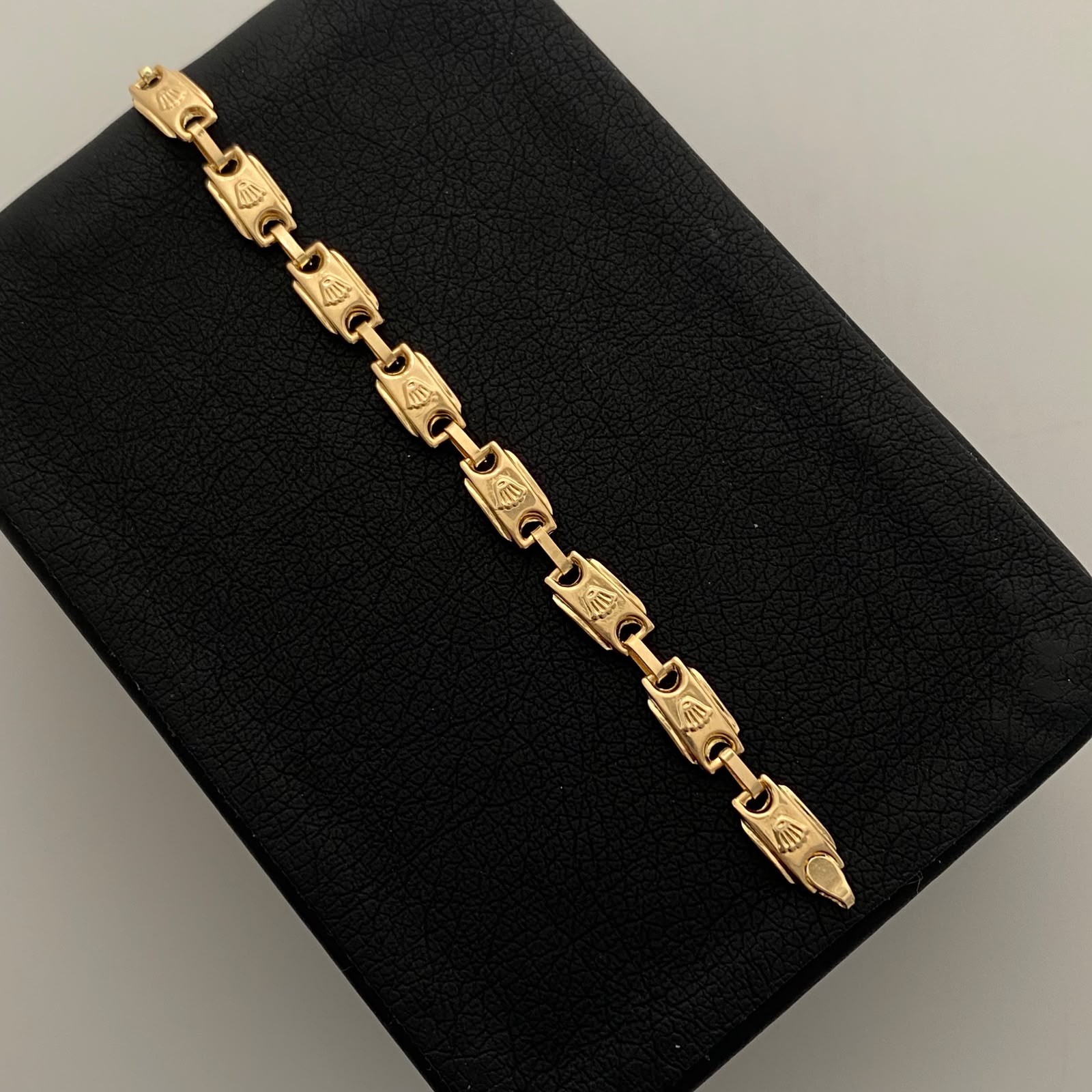 Pulso Rustico Corona Rx Oro amarillo 18k 4,15 Gr / 5,5 mm / 18,7 Cm Broche 0,40