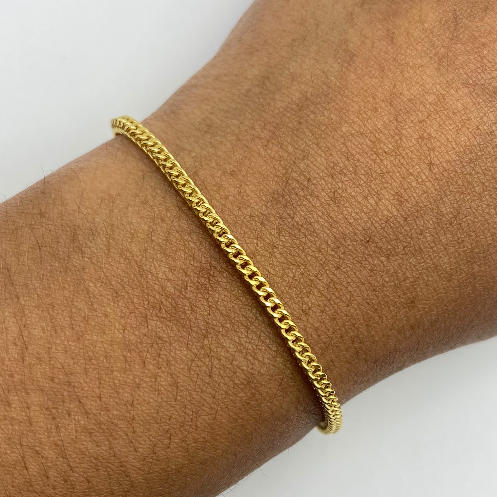 Pulso Franco Oro amarillo 18k 3,4 Gr / 2,3 mm / 20 Cm