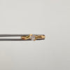 Anillo Solitario Oro amarillo 18k / Talla 7 1/2 / 1,45 Gr / 1,8 mm