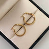 Candonga Lisa Oro amarillo 18k 1,45 Gr / 2 Cm