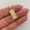 Dije Dollar Oro amarillo 18k 1,15 Gr / 9,4 mm / 2,8 Cm