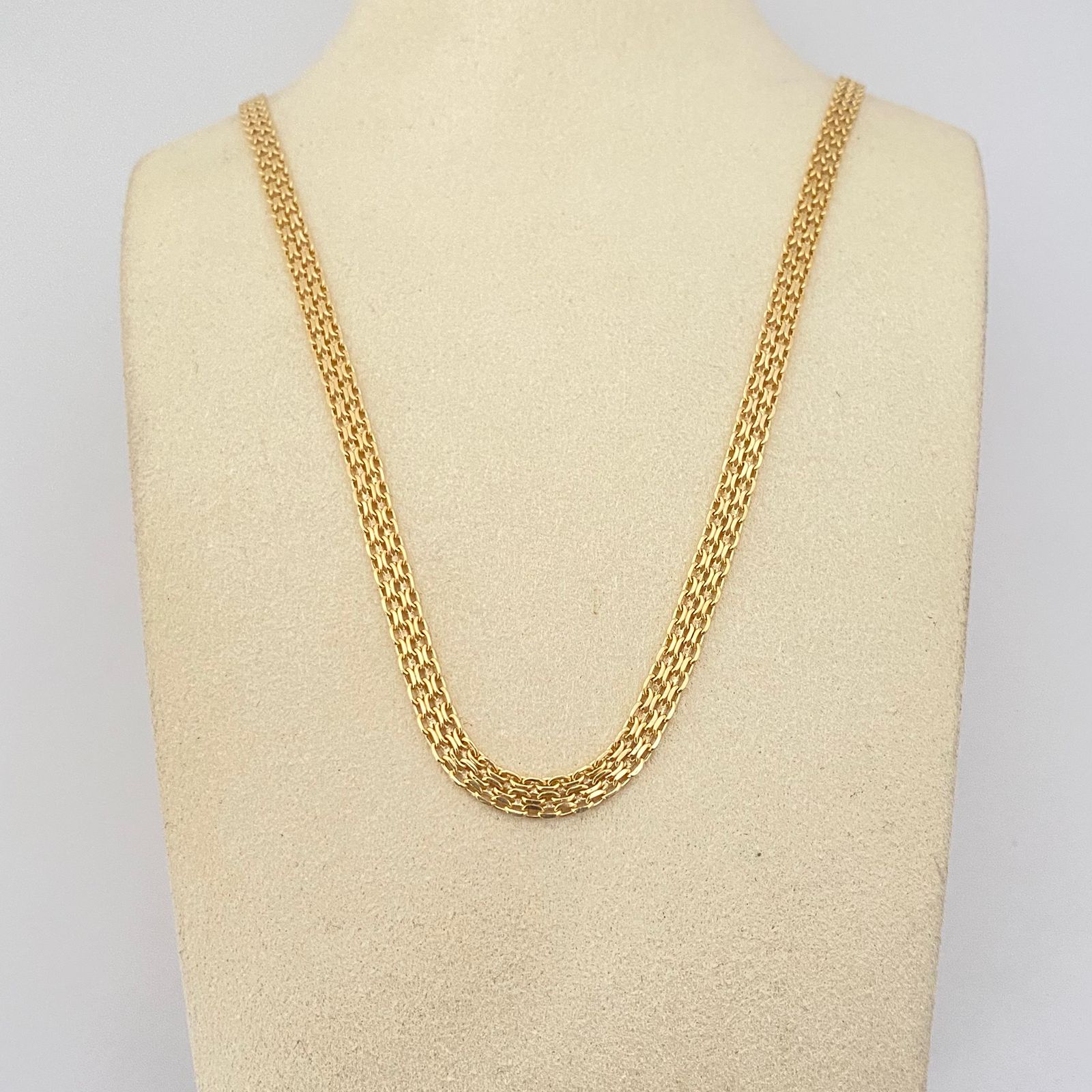 Cadena It china Oro amarillo 18k +1 / 8,35 Gr / 4,25 mm / 60 Cm