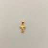 Dije Cruz Cristo Oro amarillo 18k 0,4 Gr / 8,7 mm / 1,7 Cm