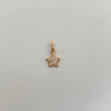 Dije Estrella Casting Oro amarillo 18k 0,6 Gr / 8,5 mm / 1,3 Cm