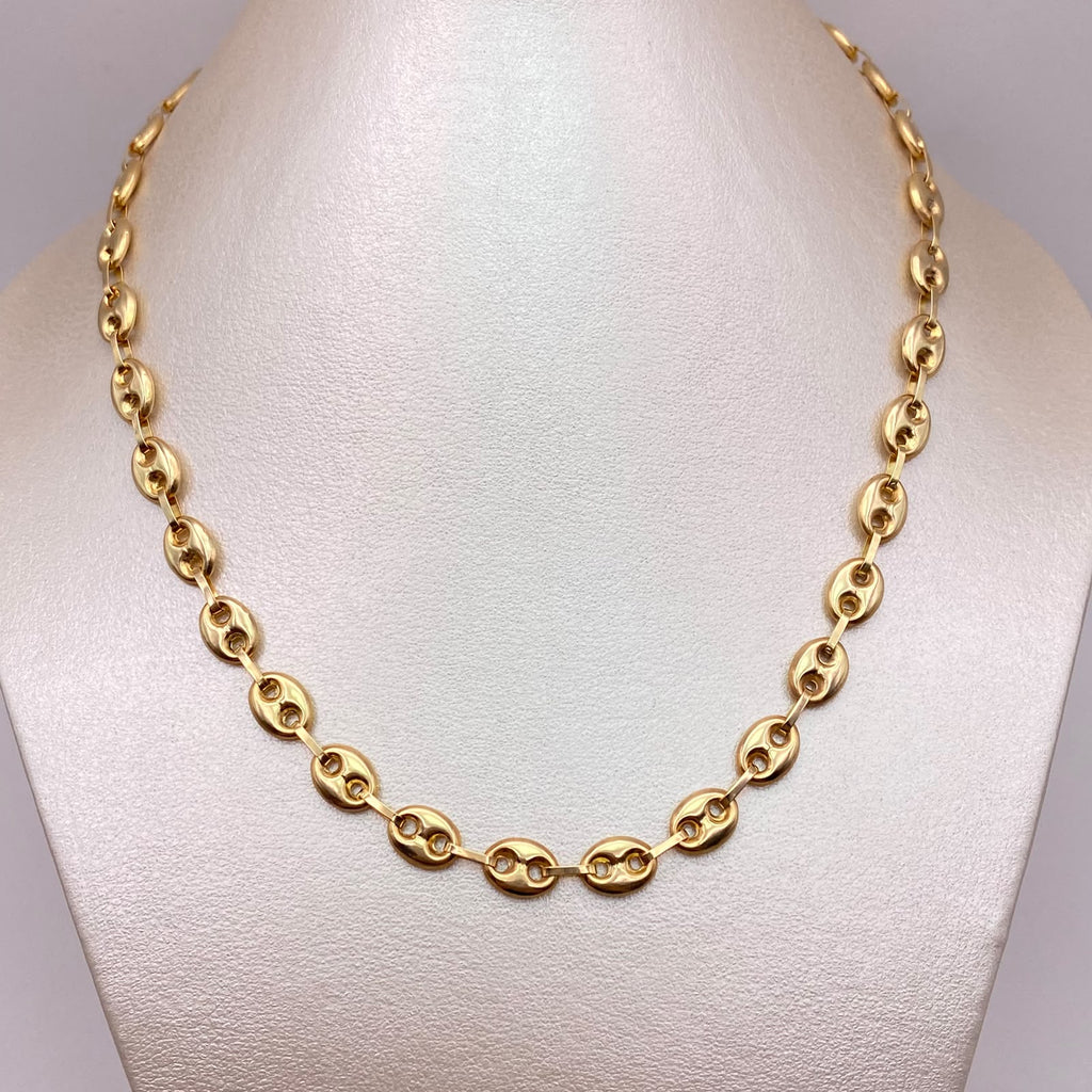 Cadena gc Oro amarillo 18k 14,10 Gr / 6,7 mm / 60 Cm Broche 0,60