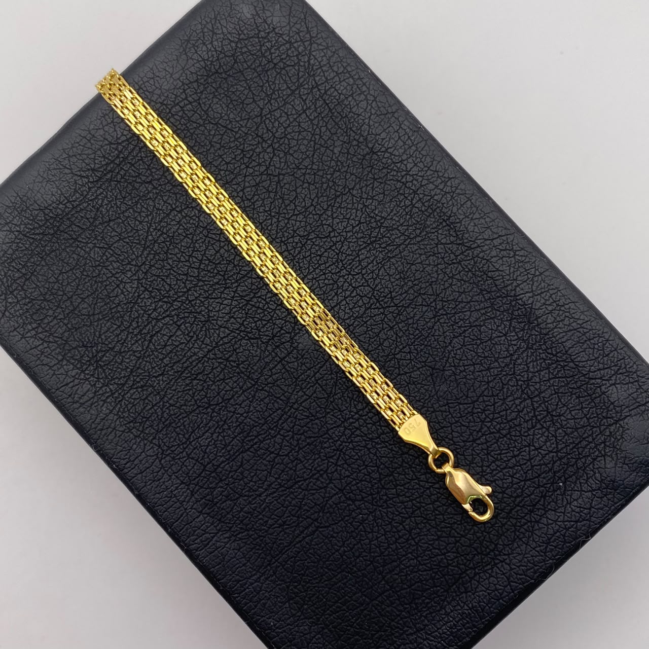 Pulso It China Oro amarillo 18k +1 / 2,8 Gr / 4,2 mm / 1,7 Cm