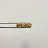 Anillo Corazones silueta Oro amarillo 18k / Talla 6 1/4 / 1,55 Gr / 4,4 mm