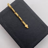 Pulso Rustico Oro amarillo 18k 10,25 Gr / 4,8 mm / 21,5 Cm Broche 0,40