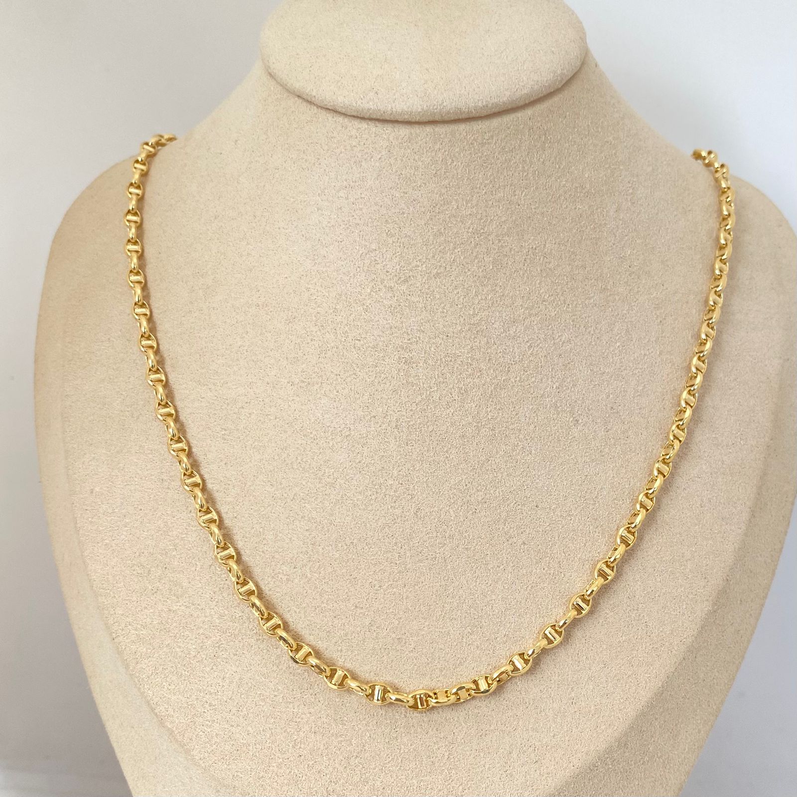 Cadena It escalera Oro amarillo 18k 9,65 Gr / 3,6 mm / 60 Cm