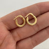 Candonga Entorchada Oro amarillo 18k 1,25 Gr / 1,3 Cm