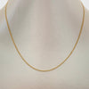 Cadena It MinI Cubana Oro amarillo 18k 1,5 Gr / 1,4 mm / 45 Cm