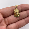 Dije cruz rostro cristo Oro amarillo Oro amarillo 1,1 Gr / 2,2 Cm