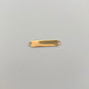 Herraje Placa Rectangular Oro amarillo 18k 0,35 Gr / 2,5 Cm