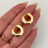 Candonga It inflada ( joya )  Oro amarillo 18k / 3,85 Gr