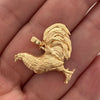 Dije gallo (POR FABRICACION) Oro amarillo 18k 6,8 Gr / 19,34 mm / 1,7 Cm