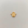 Herraje Virgen De Guadalupe Silueta Oro amarillo 18k 0,6 Gr / 1,5 Cm