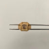 Anillo Rectangular Corona Rx Oro amarillo y Oro blanco 18k / Talla 9 1/4 / 3,25 Gr / 4 mm