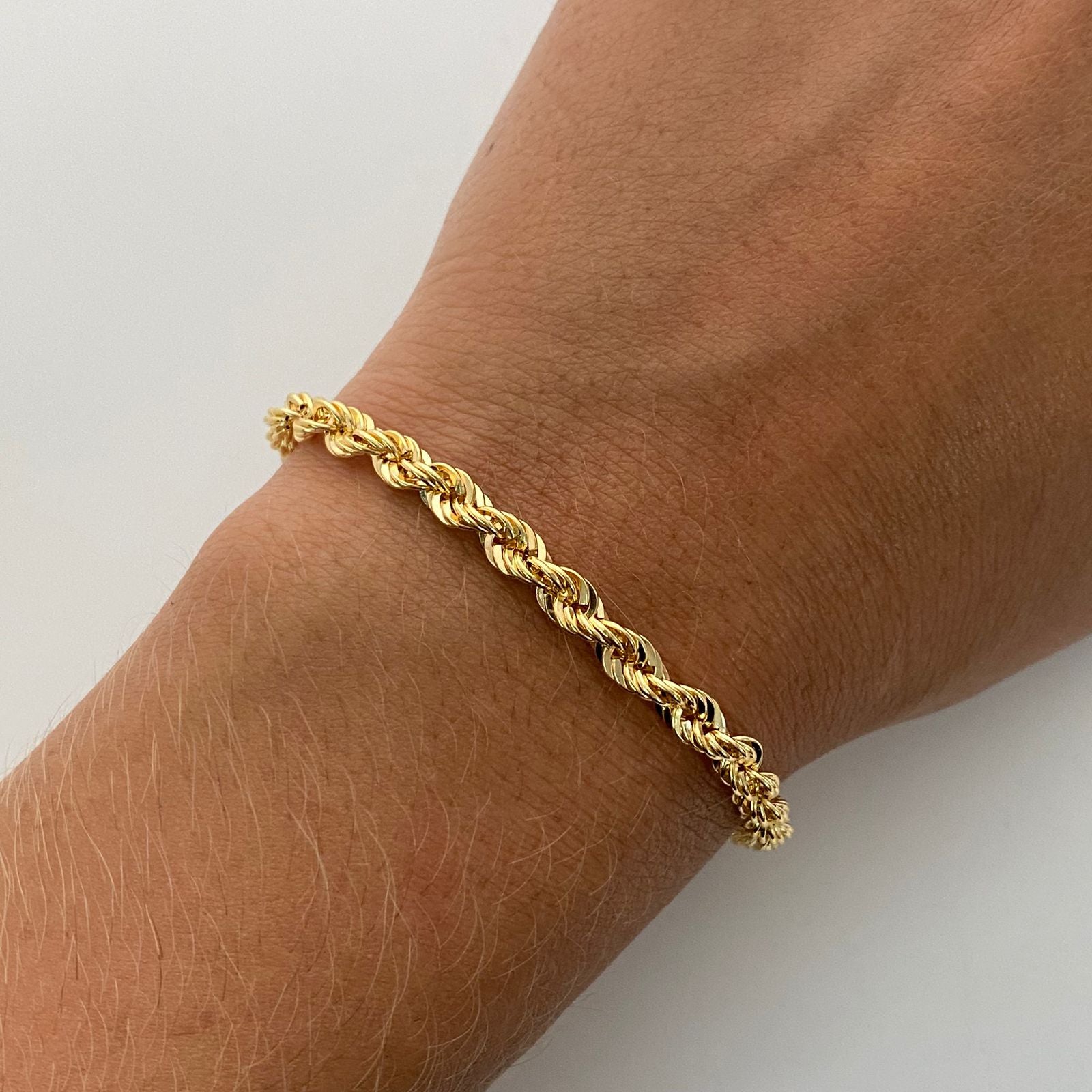Pulso It Lazo Oro amarillo 18k +1 / 3,65 Gr / 4,2 mm / 20 Cm
