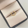 Piercing ear cuff entorchado ( joya ) Oro amarillo 18k 0,55 Gr