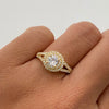 Anillo Lady Dee Oro amarillo 18k / Talla 7 / 3,5 Gr / 1,5 mm