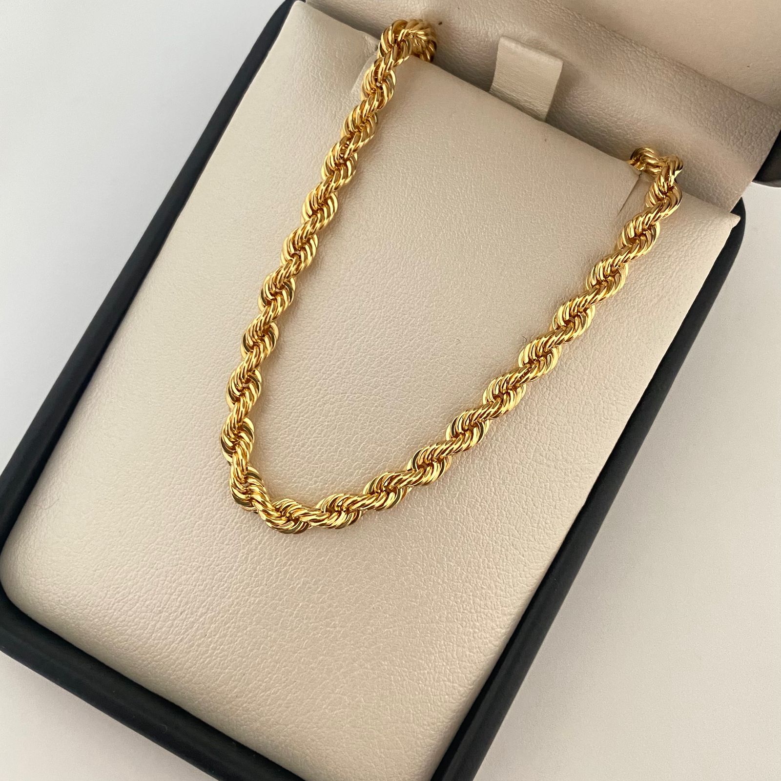 Pulso It lazo Oro amarillo 18k +1 / 4,8 Gr / 4,1 mm / 19,5 Cm