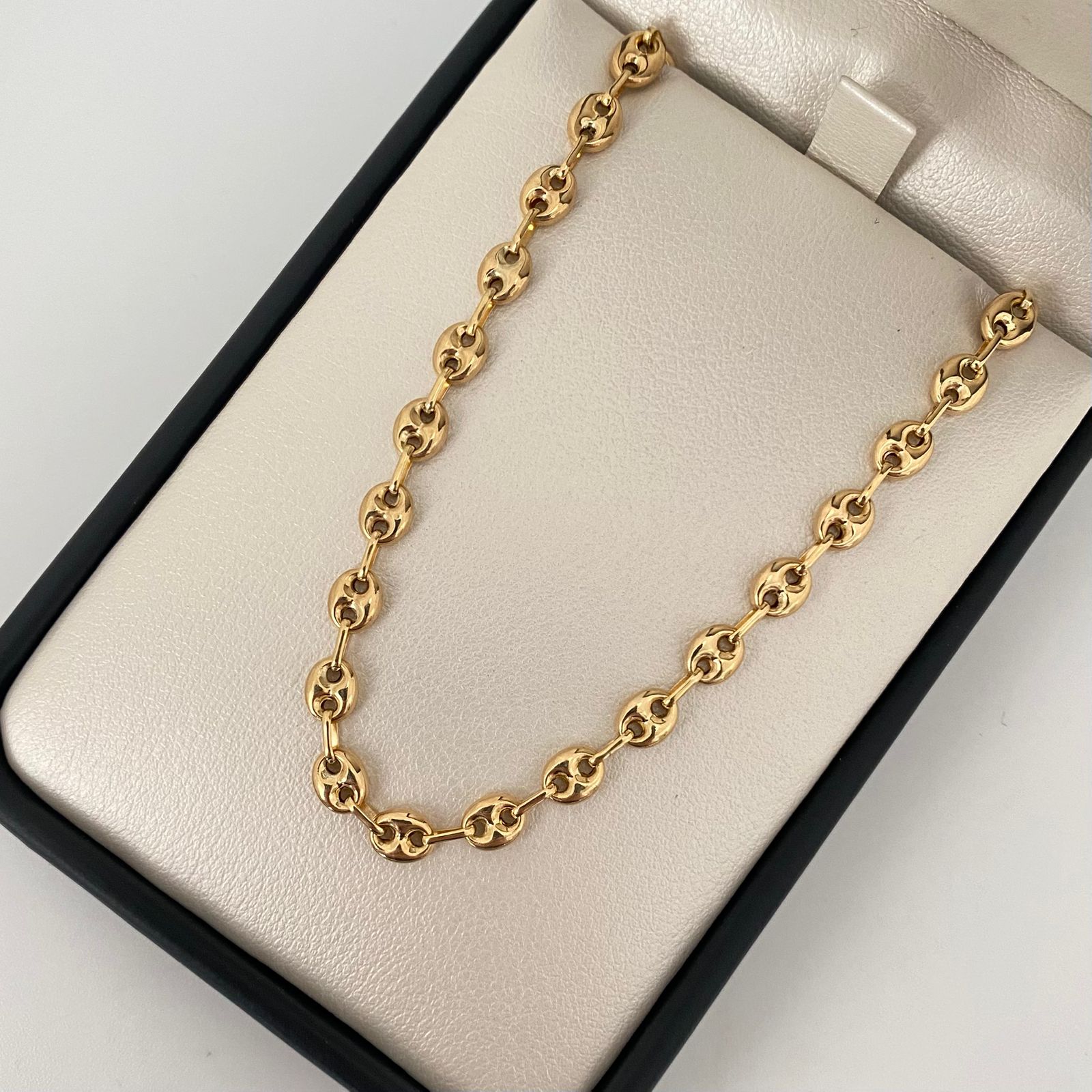 Cadena gc Oro amarillo 18k 10,75 Gr / 4,7 mm / 60 Cm Broche 0,40