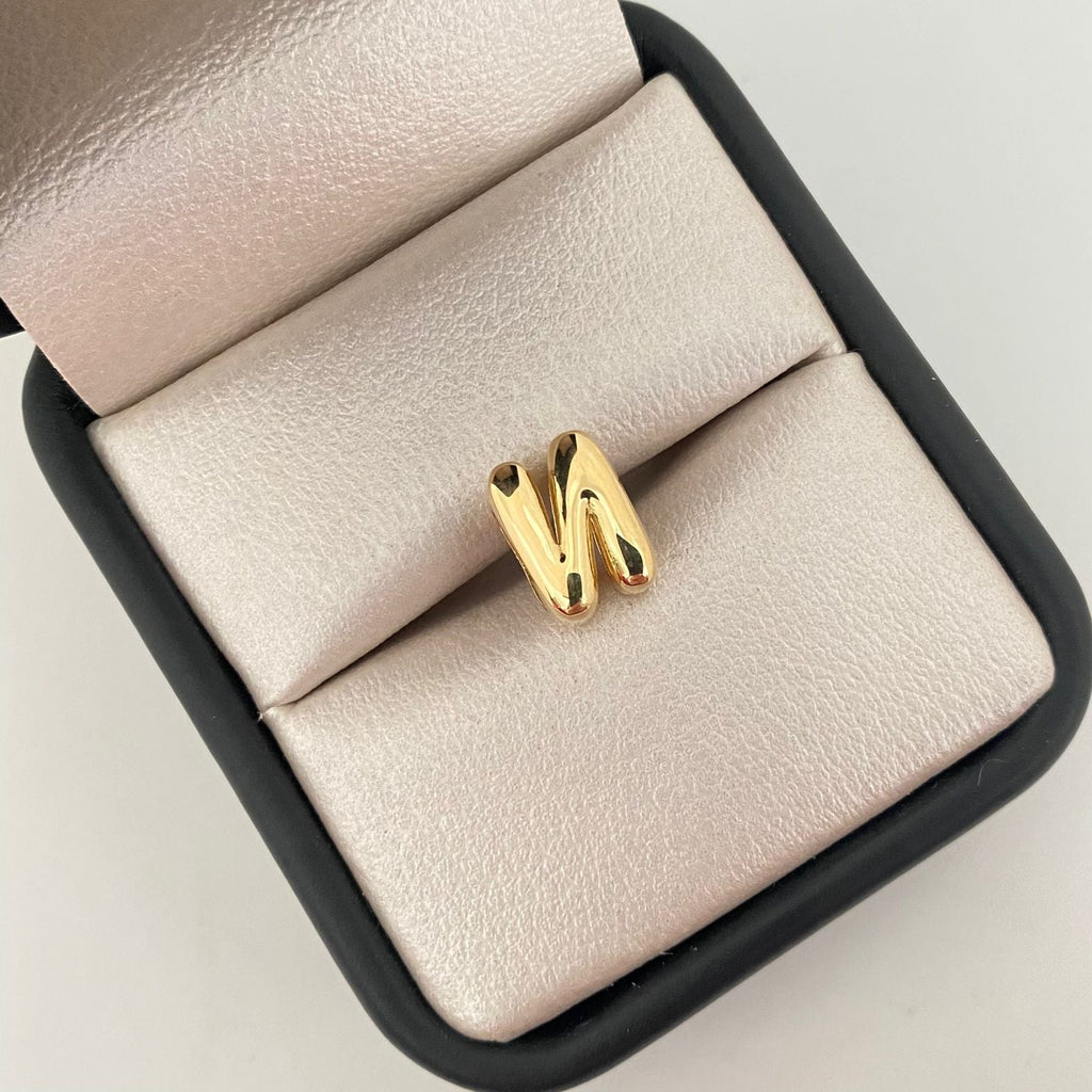 Dije It letra N (Joya) Oro amarillo 18k 0,85 Gr / 1,0 Cm