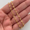 Cadena Gc Liso Oro amarillo 18k 5,60 Gr / 3,4 mm / 50 Cm Broche 0,30