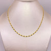 Cadena It Escalera plana Oro amarillo 18k 2,65 Gr / 2,8 mm / 50 Cm