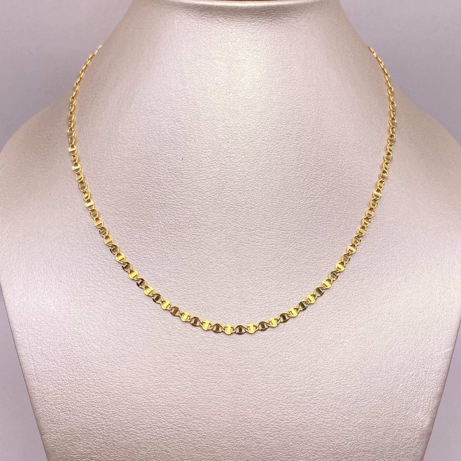 Cadena It Escalera plana Oro amarillo 18k 2,65 Gr / 2,8 mm / 50 Cm