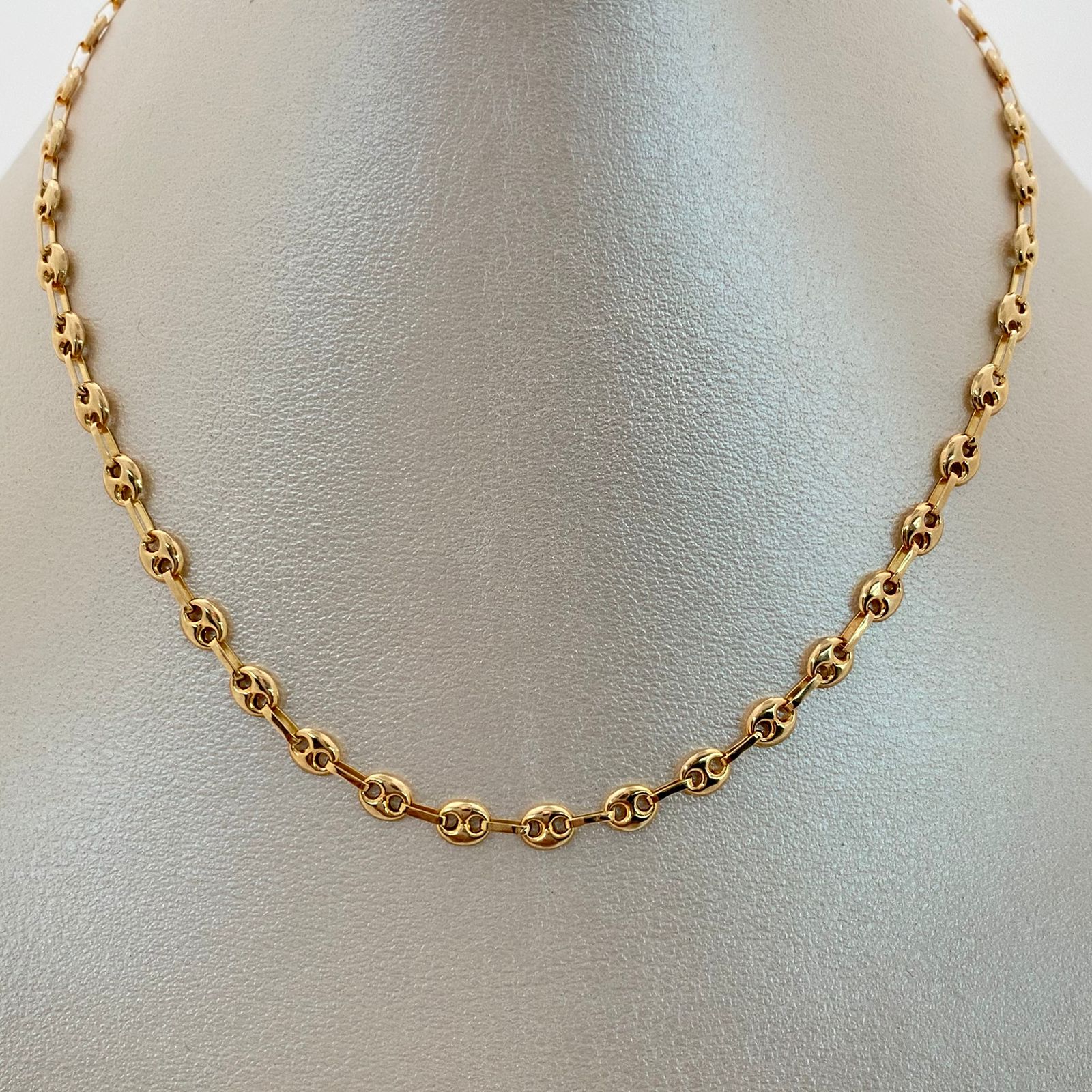 Cadena Gc Oro amarillo 18k 6,80 Gr / 4,2 mm / 50 Cm Broche 0,40