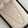 Cadena It Cubana Oro amarillo 18k 1,95 Gr / 1,6 mm / 60 Cm