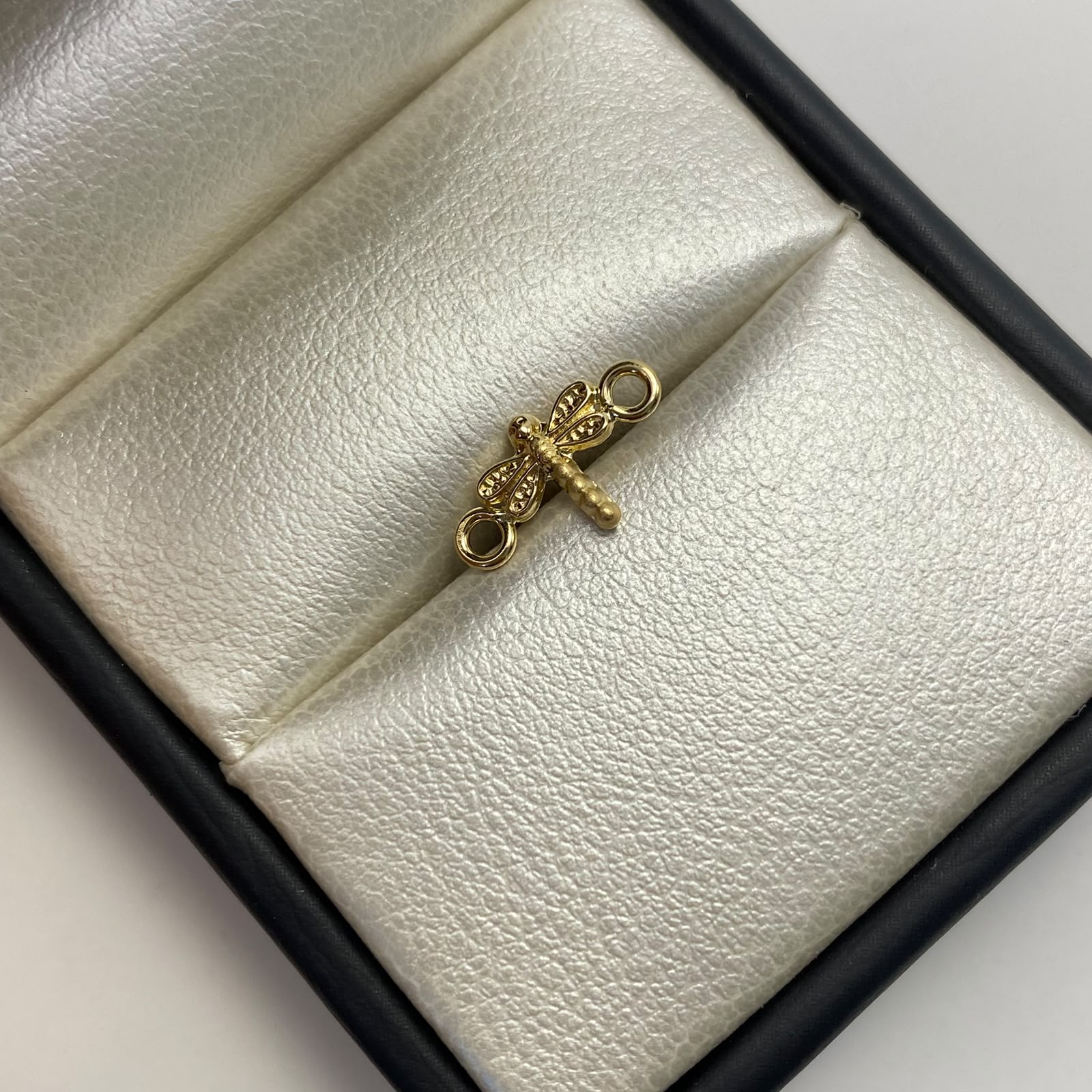 Herraje Libelula Oro amarillo 18k 0,35 Gr / 1,3 Cm