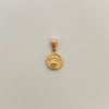 Dije Corona Rx Oro amarillo 18k 0,65 Gr / 10,2 mm / 2 Cm